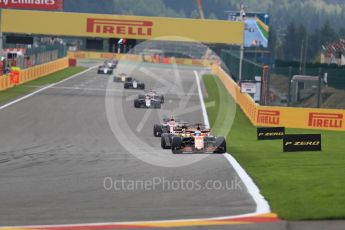 World © Octane Photographic Ltd. Formula 1 - Belgian Grand Prix - Race. Fernando Alonso - McLaren Honda MCL32. Circuit de Francorchamps, Belgium. Sunday 27th August 2017. Digital Ref: 1933LB1D8717
