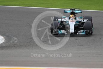 World © Octane Photographic Ltd. Formula 1 - Belgian Grand Prix - Race. Lewis Hamilton - Mercedes AMG Petronas F1 W08 EQ Energy+. Circuit de Spa Francorchamps, Belgium. Sunday 27th August 2017. Digital Ref: 1933LB1D8749