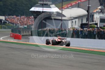 World © Octane Photographic Ltd. Formula 1 - Belgian Grand Prix - Race. Sebastian Vettel - Scuderia Ferrari SF70H. Circuit de Spa Francorchamps, Belgium. Sunday 27th August 2017. Digital Ref:1933LB1D8869