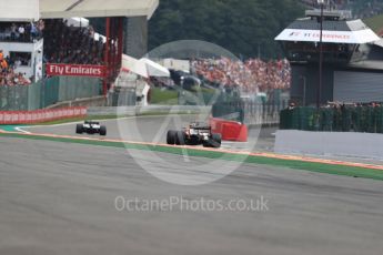 World © Octane Photographic Ltd. Formula 1 - Belgian Grand Prix - Race. Fernando Alonso - McLaren Honda MCL32. Circuit de Francorchamps, Belgium. Sunday 27th August 2017. Digital Ref:1933LB1D8910