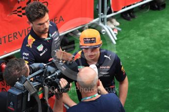 World © Octane Photographic Ltd. Formula 1 - Belgian Grand Prix - Race. Max Verstappen - Red Bull Racing RB13. Circuit de Spa Francorchamps, Belgium. Sunday 27th August 2017. Digital Ref:1933LB1D9014