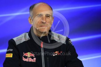 World © Octane Photographic Ltd. Formula 1 - Belgian Grand Prix – Friday Team Press Conference – Part 2. Franz Tost – Team Principal of Scuderia Toro Rosso. Circuit de Francorchamps, Belgium. Friday 25th August 2017. Digital Ref:1925LB1D5999