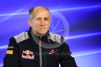 World © Octane Photographic Ltd. Formula 1 - Belgian Grand Prix – Friday Team Press Conference – Part 2. Franz Tost – Team Principal of Scuderia Toro Rosso. Circuit de Francorchamps, Belgium. Friday 25th August 2017. Digital Ref:1925LB1D6035