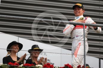 World © Octane Photographic Ltd. FIA Formula 2 (F2) - Race 2. Nyck de Vries – Racing Engineering. Belgian Grand Prix, Spa Francorchamps, Belgium. Sunday August 27th 2017. Digital Ref:1926LB1D7886