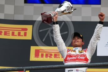 World © Octane Photographic Ltd. FIA Formula 2 (F2) - Race 2. Nyck de Vries – Racing Engineering. Belgian Grand Prix, Spa Francorchamps, Belgium. Sunday August 27th 2017. Digital Ref:1926LB1D7988