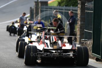 World © Octane Photographic Ltd. GP3 - Practice session. Nirei Fukuzumi - ART Grand Prix. Belgian Grand Pix - Spa Francorchamps, Belgium. Friday 25th August 2017. Digital Ref: 1920LB1D4635