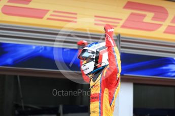 World © Octane Photographic Ltd. GP3 - Race 2. Guiliano Alsei – Trident. Belgian Grand Pix - Spa Francorchamps, Belgium. Sunday 27th August 2017. Digital Ref: 1930LB1D7614