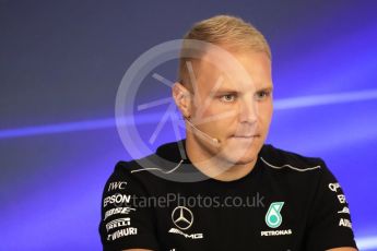 World © Octane Photographic Ltd. Formula 1 - Belgian Grand Prix – Thursday Driver Press Conference – Part 2. Valtteri Bottas - Mercedes AMG Petronas F1 Team. Circuit de Francorchamps, Belgium. Thursday 24th August 2017. Digital Ref: 1919LB1D4499