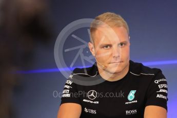 World © Octane Photographic Ltd. Formula 1 - Belgian Grand Prix – Thursday Driver Press Conference – Part 2. Valtteri Bottas - Mercedes AMG Petronas F1 Team. Circuit de Francorchamps, Belgium. Thursday 24th August 2017. Digital Ref: 1919LB1D4615