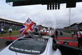 World © Octane Photographic Ltd. Formula 1 - British Grand Prix - Sunday - Grid. Silverstone, UK. Sunday 16th July 2017. Digital Ref: 1891LB2D9819