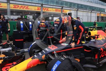 World © Octane Photographic Ltd. Formula 1 - British Grand Prix - Sunday - Grid. Max Verstappen - Red Bull Racing RB13. Silverstone, UK. Sunday 16th July 2017. Digital Ref: 1891LB2D9851
