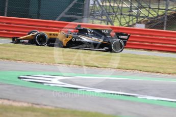 World © Octane Photographic Ltd. Formula 1 - British Grand Prix - Friday - Practice 1. Nico Hulkenberg - Renault Sport F1 Team R.S.17. Silverstone, UK. Friday 14th July 2017. Digital Ref: 1882LB1D7882