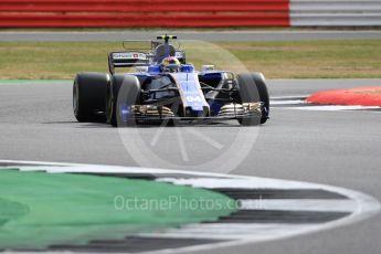 World © Octane Photographic Ltd. Formula 1 - British Grand Prix - Friday - Practice 1. Pascal Wehrlein – Sauber F1 Team C36. Silverstone, UK. Friday 14th July 2017. Digital Ref: 1882LB1D7920