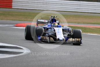 World © Octane Photographic Ltd. Formula 1 - British Grand Prix - Friday - Practice 1. Pascal Wehrlein – Sauber F1 Team C36. Silverstone, UK. Friday 14th July 2017. Digital Ref: 1882LB1D7993