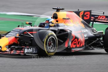 World © Octane Photographic Ltd. Formula 1 - British Grand Prix - Friday - Practice 1. Daniel Ricciardo - Red Bull Racing RB13. Silverstone, UK. Friday 14th July 2017. Digital Ref: 1882LB1D8164