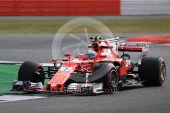 World © Octane Photographic Ltd. Formula 1 - British Grand Prix - Friday - Practice 1. Kimi Raikkonen - Scuderia Ferrari SF70H. Silverstone, UK. Friday 14th July 2017. Digital Ref: 1882LB1D8214