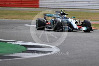 World © Octane Photographic Ltd. Formula 1 - British Grand Prix - Friday - Practice 1. Valtteri Bottas - Mercedes AMG Petronas F1 W08 EQ Energy+. Silverstone, UK. Friday 14th July 2017. Digital Ref: 1882LB1D8320