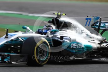 World © Octane Photographic Ltd. Formula 1 - British Grand Prix - Friday - Practice 1. Valtteri Bottas - Mercedes AMG Petronas F1 W08 EQ Energy+. Silverstone, UK. Friday 14th July 2017. Digital Ref: 1882LB1D8330