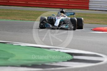 World © Octane Photographic Ltd. Formula 1 - British Grand Prix - Friday - Practice 1. Lewis Hamilton - Mercedes AMG Petronas F1 W08 EQ Energy+. Silverstone, UK. Friday 14th July 2017. Digital Ref: 1882LB1D8386