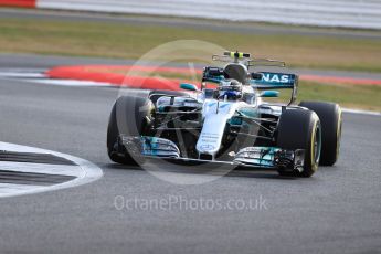 World © Octane Photographic Ltd. Formula 1 - British Grand Prix - Friday - Practice 1. Valtteri Bottas - Mercedes AMG Petronas F1 W08 EQ Energy+. Silverstone, UK. Friday 14th July 2017. Digital Ref: 1882LB1D8442