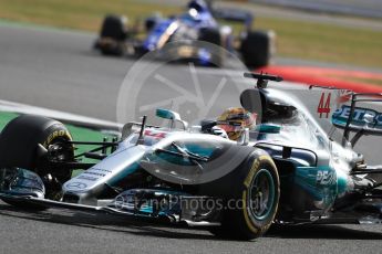 World © Octane Photographic Ltd. Formula 1 - British Grand Prix - Friday - Practice 1. Lewis Hamilton - Mercedes AMG Petronas F1 W08 EQ Energy+. Silverstone, UK. Friday 14th July 2017. Digital Ref: 1882LB1D8515