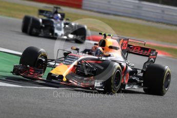 World © Octane Photographic Ltd. Formula 1 - British Grand Prix - Friday - Practice 1. Max Verstappen - Red Bull Racing RB13. Silverstone, UK. Friday 14th July 2017. Digital Ref: 1882LB1D8539