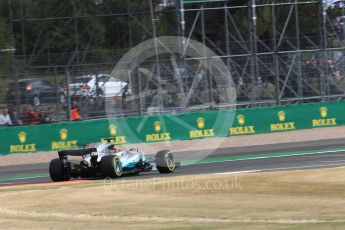 World © Octane Photographic Ltd. Formula 1 - British Grand Prix - Friday - Practice 1. Lewis Hamilton - Mercedes AMG Petronas F1 W08 EQ Energy+. Silverstone, UK. Friday 14th July 2017. Digital Ref: 1882LB1D8678