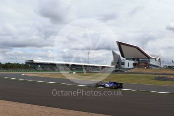 World © Octane Photographic Ltd. Formula 1 - British Grand Prix - Friday - Practice 1. Marcus Ericsson – Sauber F1 Team C36. Silverstone, UK. Friday 14th July 2017. Digital Ref: 1882LB2D7471