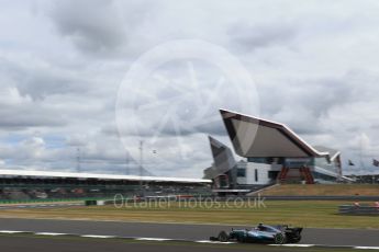 World © Octane Photographic Ltd. Formula 1 - British Grand Prix - Friday - Practice 1. Valtteri Bottas - Mercedes AMG Petronas F1 W08 EQ Energy+. Silverstone, UK. Friday 14th July 2017. Digital Ref: 1882LB2D7495