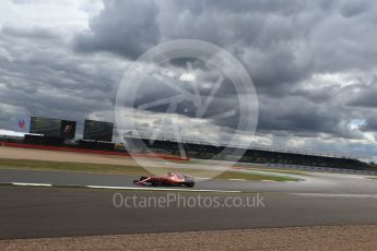 World © Octane Photographic Ltd. Formula 1 - British Grand Prix - Friday - Practice 1. Sebastian Vettel - Scuderia Ferrari SF70H. Silverstone, UK. Friday 14th July 2017. Digital Ref: 1882LB2D7615