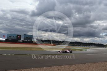 World © Octane Photographic Ltd. Formula 1 - British Grand Prix - Friday - Practice 1. Sergio Perez - Sahara Force India VJM10. Silverstone, UK. Friday 14th July 2017. Digital Ref: 1882LB2D7659