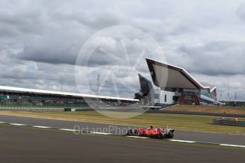 World © Octane Photographic Ltd. Formula 1 - British Grand Prix - Friday - Practice 1. Sebastian Vettel - Scuderia Ferrari SF70H. Silverstone, UK. Friday 14th July 2017. Digital Ref: 1882LB2D7723