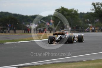 World © Octane Photographic Ltd. Formula 1 - British Grand Prix - Friday - Practice 2. Nico Hulkenberg - Renault Sport F1 Team R.S.17. Silverstone, UK. Friday 14th July 2017. Digital Ref: 1884LB1D8743