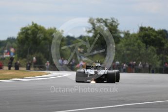 World © Octane Photographic Ltd. Formula 1 - British Grand Prix - Friday - Practice 2. Kevin Magnussen - Haas F1 Team VF-17. Silverstone, UK. Friday 14th July 2017. Digital Ref: 1884LB1D8857