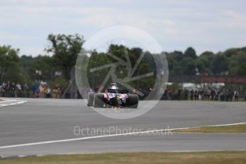 World © Octane Photographic Ltd. Formula 1 - British Grand Prix - Friday - Practice 2. Daniil Kvyat - Scuderia Toro Rosso STR12. Silverstone, UK. Friday 14th July 2017. Digital Ref: 1884LB1D8891