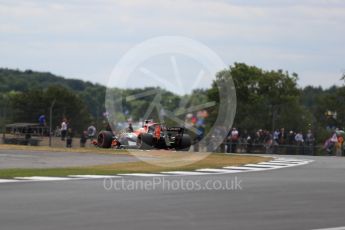 World © Octane Photographic Ltd. Formula 1 - British Grand Prix - Friday - Practice 2. Fernando Alonso - McLaren Honda MCL32. Silverstone, UK. Friday 14th July 2017. Digital Ref: 1884LB1D8904