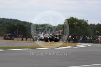 World © Octane Photographic Ltd. Formula 1 - British Grand Prix - Friday - Practice 2. Kevin Magnussen - Haas F1 Team VF-17. Silverstone, UK. Friday 14th July 2017. Digital Ref: 1884LB1D8933