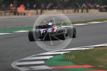 World © Octane Photographic Ltd. Formula 1 - British Grand Prix - Friday - Practice 2. Daniil Kvyat - Scuderia Toro Rosso STR12. Silverstone, UK. Friday 14th July 2017. Digital Ref: 1884LB1D9001