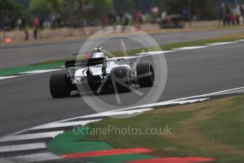 World © Octane Photographic Ltd. Formula 1 - British Grand Prix - Friday - Practice 2. Lance Stroll - Williams Martini Racing FW40. Silverstone, UK. Friday 14th July 2017. Digital Ref: 1884LB1D9090
