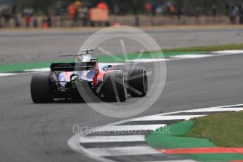 World © Octane Photographic Ltd. Formula 1 - British Grand Prix - Friday - Practice 2. Daniil Kvyat - Scuderia Toro Rosso STR12. Silverstone, UK. Friday 14th July 2017. Digital Ref: 1884LB1D9171