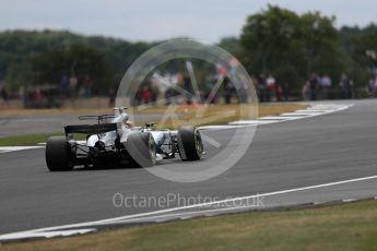 World © Octane Photographic Ltd. Formula 1 - British Grand Prix - Friday - Practice 2. Lewis Hamilton - Mercedes AMG Petronas F1 W08 EQ Energy+. Silverstone, UK. Friday 14th July 2017. Digital Ref: 1884LB1D9179