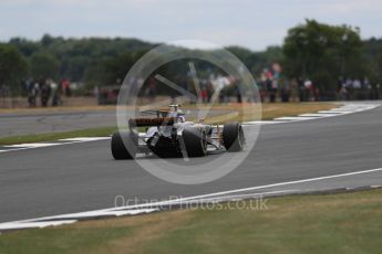 World © Octane Photographic Ltd. Formula 1 - British Grand Prix - Friday - Practice 2. Jolyon Palmer - Renault Sport F1 Team R.S.17. Silverstone, UK. Friday 14th July 2017. Digital Ref: 1884LB1D9199