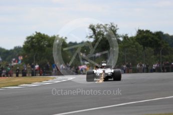 World © Octane Photographic Ltd. Formula 1 - British Grand Prix - Friday - Practice 2. Lance Stroll - Williams Martini Racing FW40. Silverstone, UK. Friday 14th July 2017. Digital Ref: 1884LB1D9269