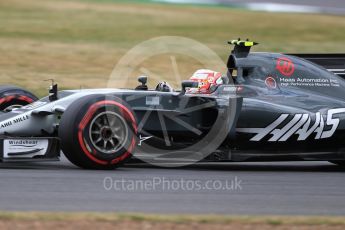 World © Octane Photographic Ltd. Formula 1 - British Grand Prix - Friday - Practice 2. Kevin Magnussen - Haas F1 Team VF-17. Silverstone, UK. Friday 14th July 2017. Digital Ref: 1884LB1D9440