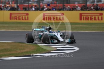 World © Octane Photographic Ltd. Formula 1 - British Grand Prix - Friday - Practice 2. Valtteri Bottas - Mercedes AMG Petronas F1 W08 EQ Energy+. Silverstone, UK. Friday 14th July 2017. Digital Ref: 1884LB1D9525