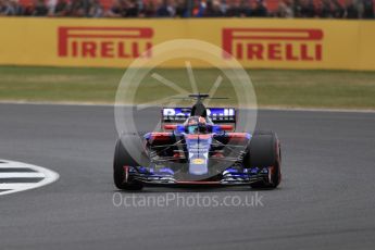 World © Octane Photographic Ltd. Formula 1 - British Grand Prix - Friday - Practice 2. Daniil Kvyat - Scuderia Toro Rosso STR12. Silverstone, UK. Friday 14th July 2017. Digital Ref: 1884LB1D9703