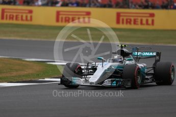 World © Octane Photographic Ltd. Formula 1 - British Grand Prix - Friday - Practice 2. Valtteri Bottas - Mercedes AMG Petronas F1 W08 EQ Energy+. Silverstone, UK. Friday 14th July 2017. Digital Ref: 1884LB1D9727