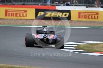 World © Octane Photographic Ltd. Formula 1 - British Grand Prix - Friday - Practice 2. Daniil Kvyat - Scuderia Toro Rosso STR12. Silverstone, UK. Friday 14th July 2017. Digital Ref: 1884LB1D9801