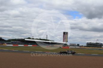 World © Octane Photographic Ltd. Formula 1 - British Grand Prix - Friday - Practice 2. Romain Grosjean - Haas F1 Team VF-17. Silverstone, UK. Friday 14th July 2017. Digital Ref: 1884LB2D7792