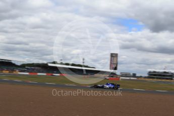 World © Octane Photographic Ltd. Formula 1 - British Grand Prix - Friday - Practice 2. Pascal Wehrlein – Sauber F1 Team C36. Silverstone, UK. Friday 14th July 2017. Digital Ref: 1884LB2D7802